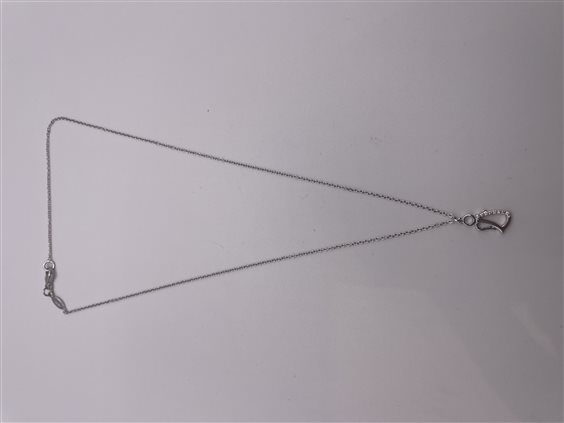 Collana Soma Gioielli Donna Girocollo in oro e diamanti in Oro bianco Diamante 0.03 Ct GIR OB 0.003CT ANGEL - GIR OB 0.003CT ANGEL